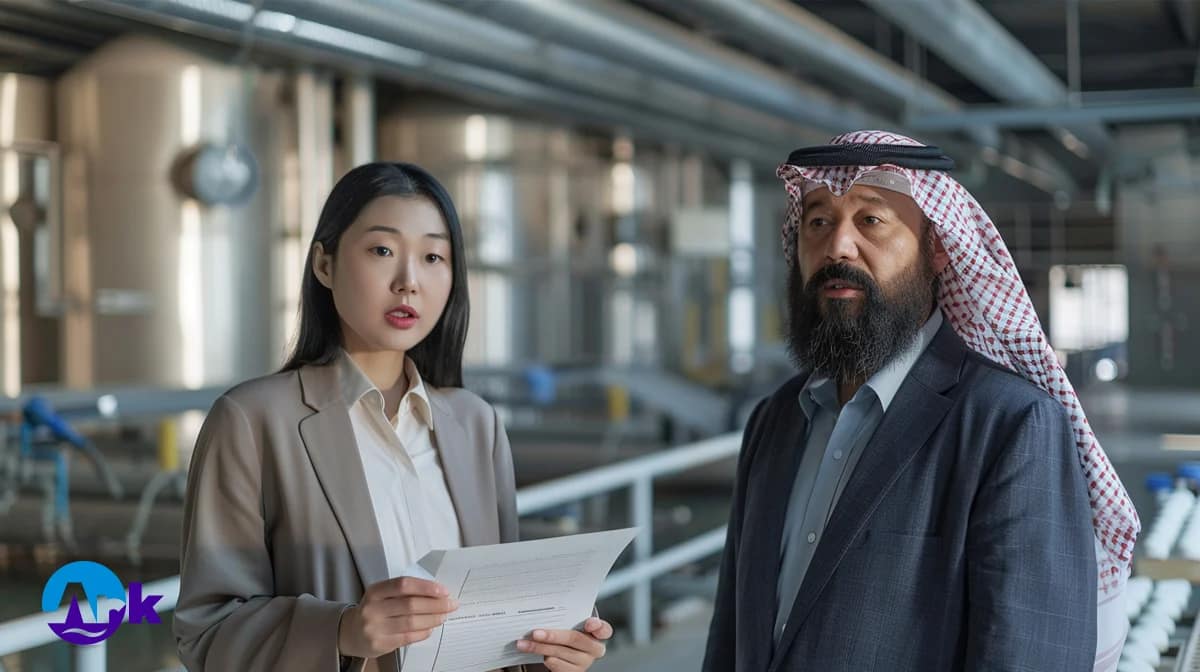 فاصل-الطرد-المركزي, محطة لمعالجة المياه