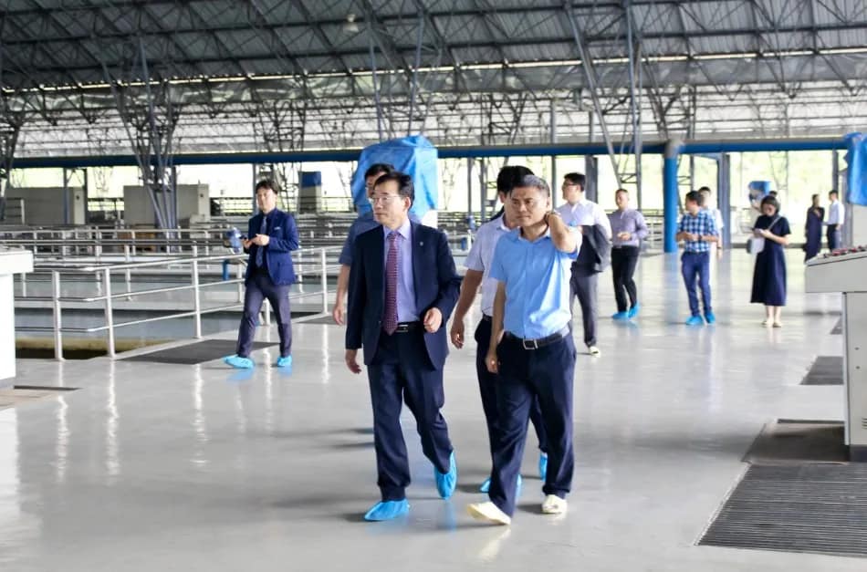 한국환경공단 물클러스터 단장 박석훈, 송다 지방 상수도 공사 순방