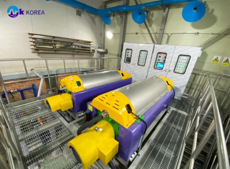 원심탈수기 정비