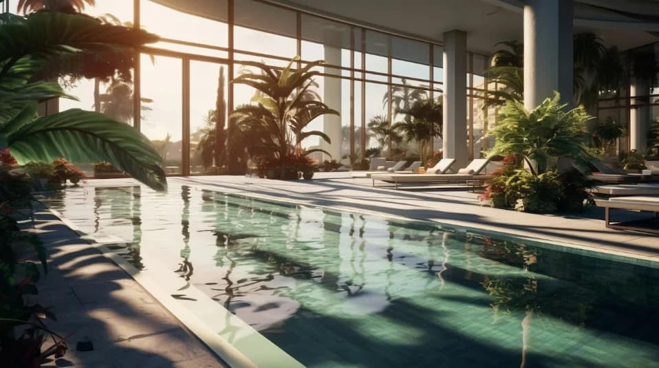 워터파크 하수처리