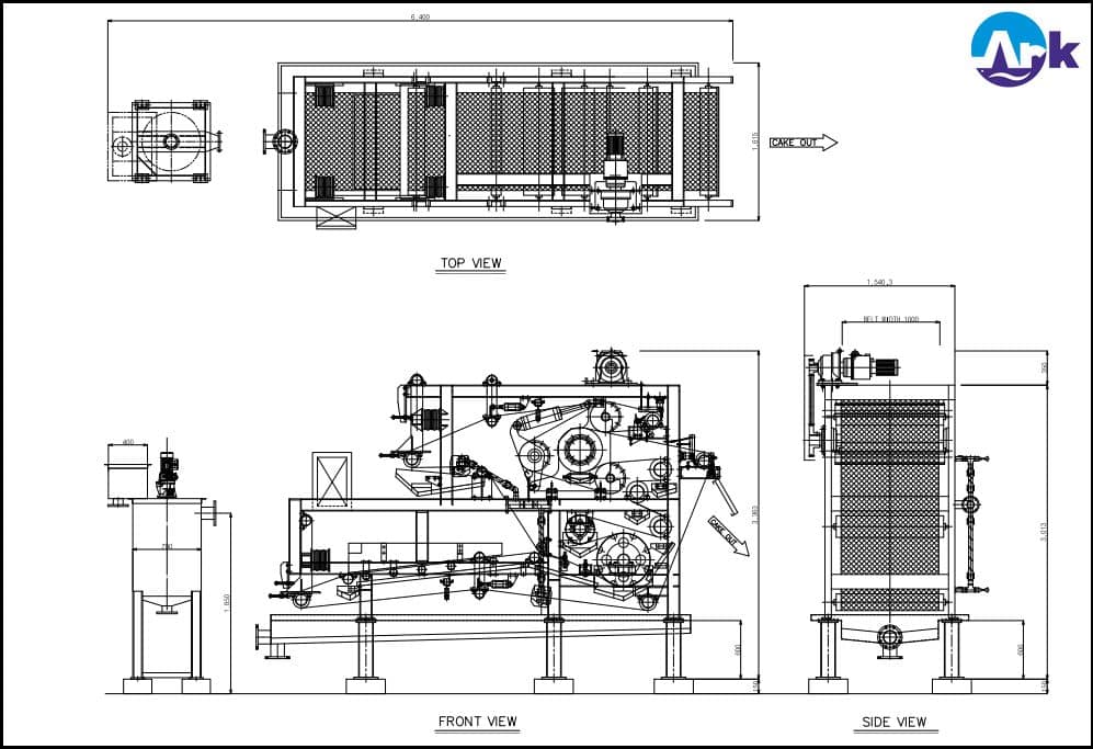 슬러지 탈수의 장점과 단점, 에이알케이 칼럼